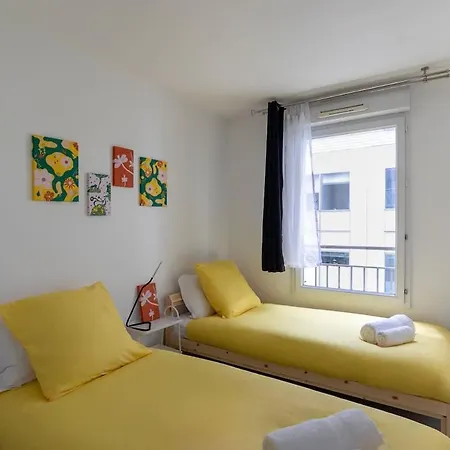 Le Picasso - Metro 5, Terrasse, Tres Calme Apartment