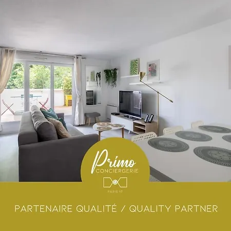 Le Picasso - Metro 5, Terrasse, Tres Calme Apartment